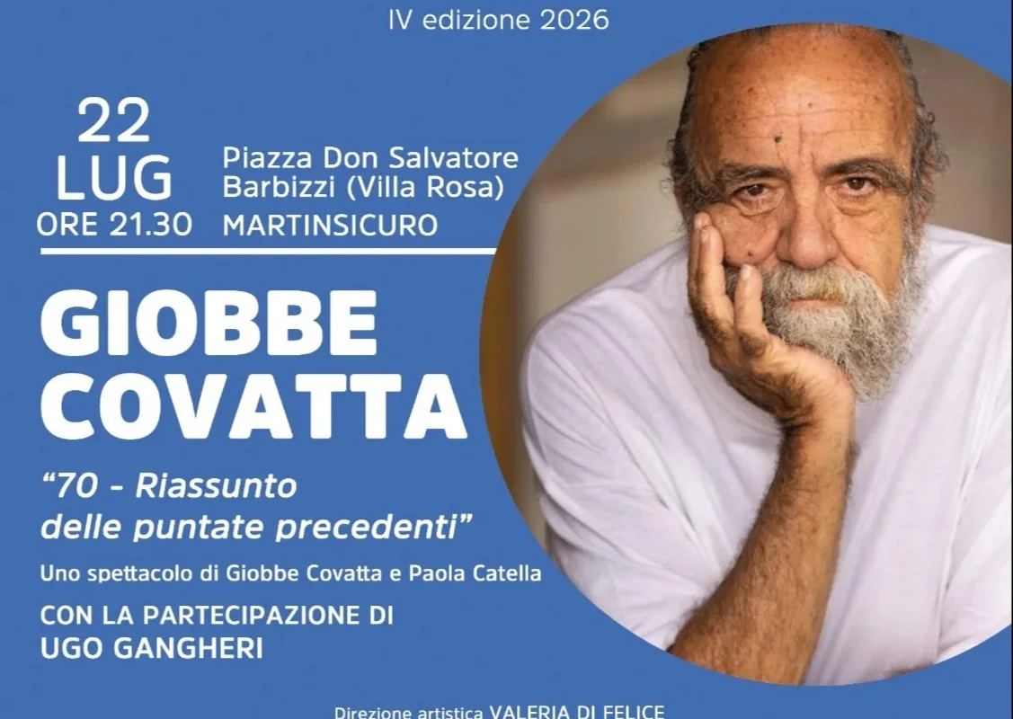 Neon, quarto appuntamento: tocca a Giobbe Covatta