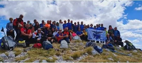 CAI Arsita, escursione al Monte Coppe in ricordo di Massimiliano Ciotti