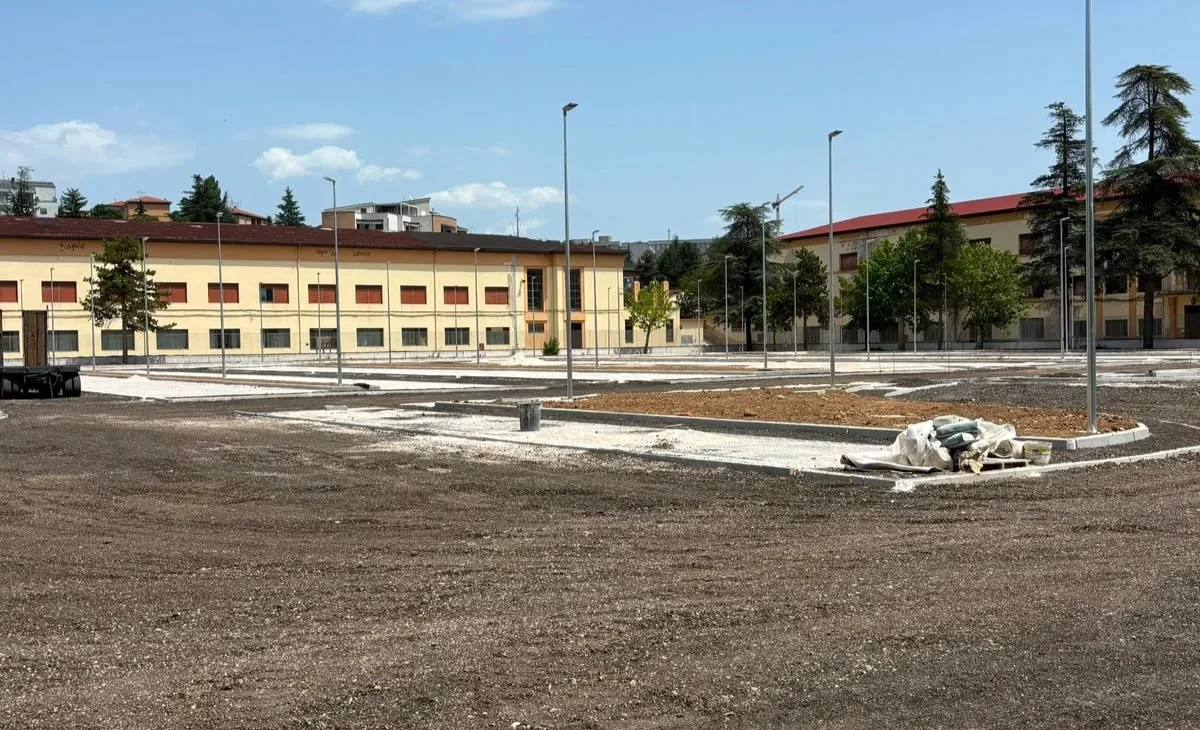 Parcheggio ex Caserma Rossi: cantiere verso la fase conclusiva