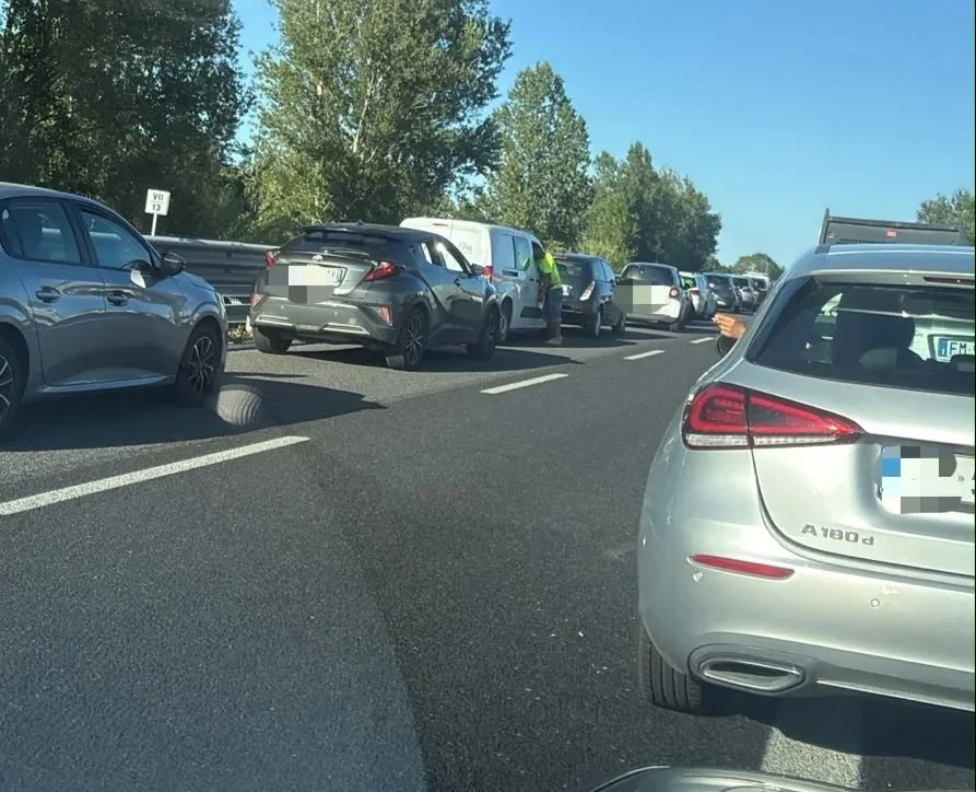 FOTO | Teramo-Mare, incidente nei pressi di Mosciano