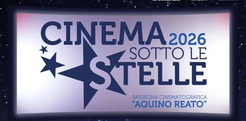 "Cinema sotto le stelle", torna la rassegna estiva dedicata ad Aquino Reato