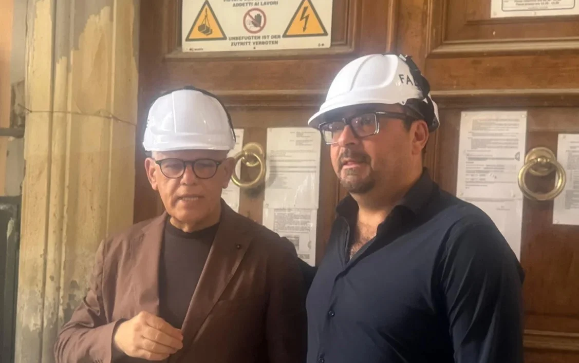FOTO e VIDEO | Palazzo Pompetti a Teramo, nell'estate 2027 sarà completamente restaurato