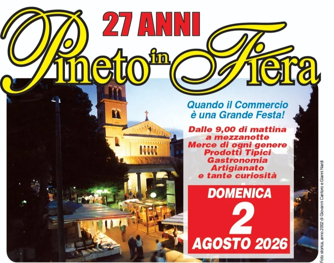 Pineto in Fiera, tutto pronto per domenica con la 27ª edizione