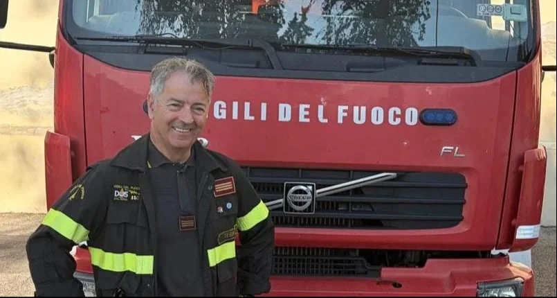 Vigili del Fuoco Teramo, in pensione il Capo Reparto Esperto Sergio Di Domenico