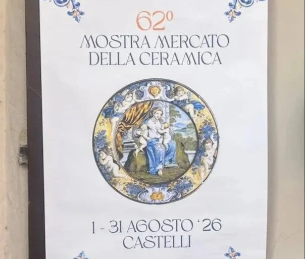 Inaugurata a Castelli la 62ª Mostra Mercato della Ceramica
