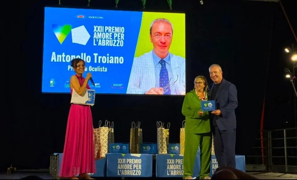 Asl Teramo, XXII “Amore per l’Abruzzo” ad Antonello Troiano
