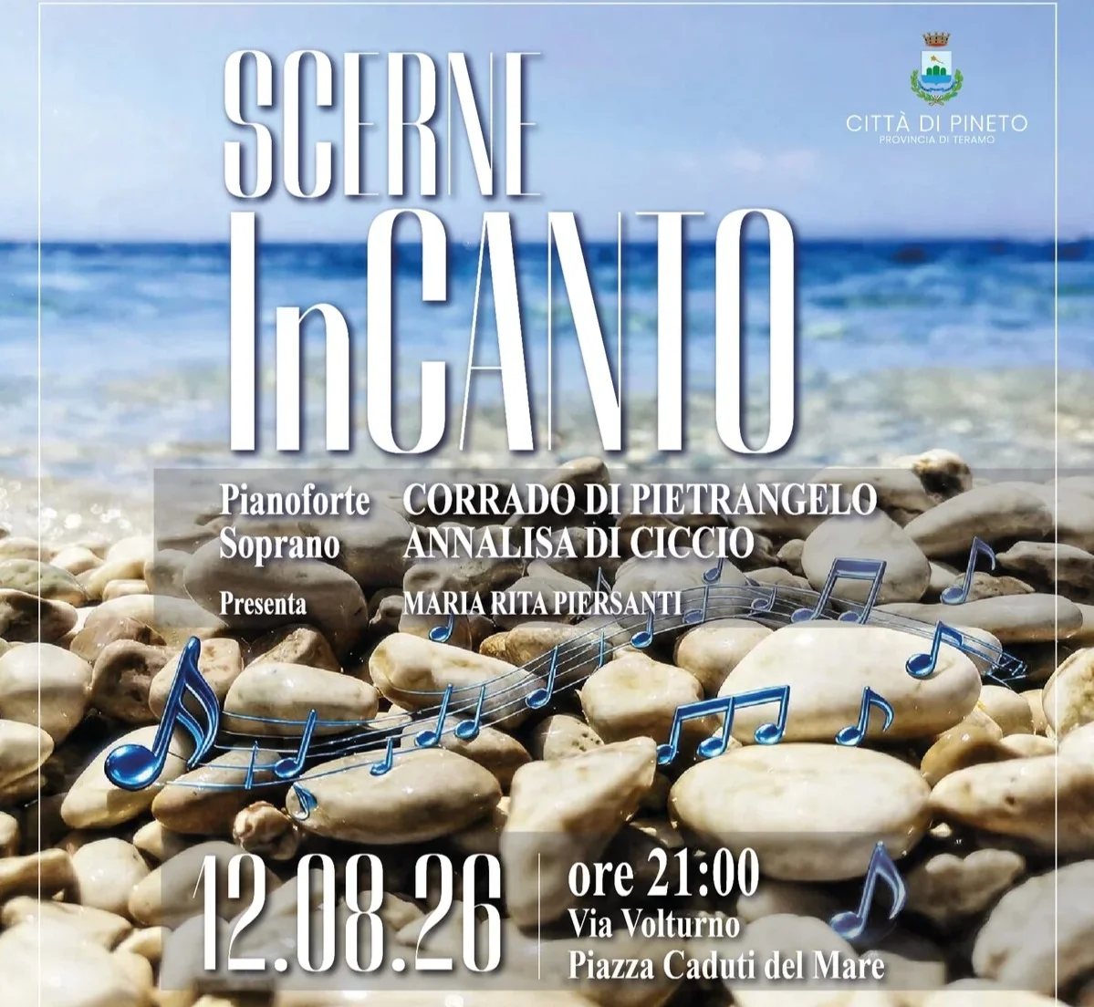 "Suoni InCanto", Scerne di Pineto si accende di musica e grande lirica