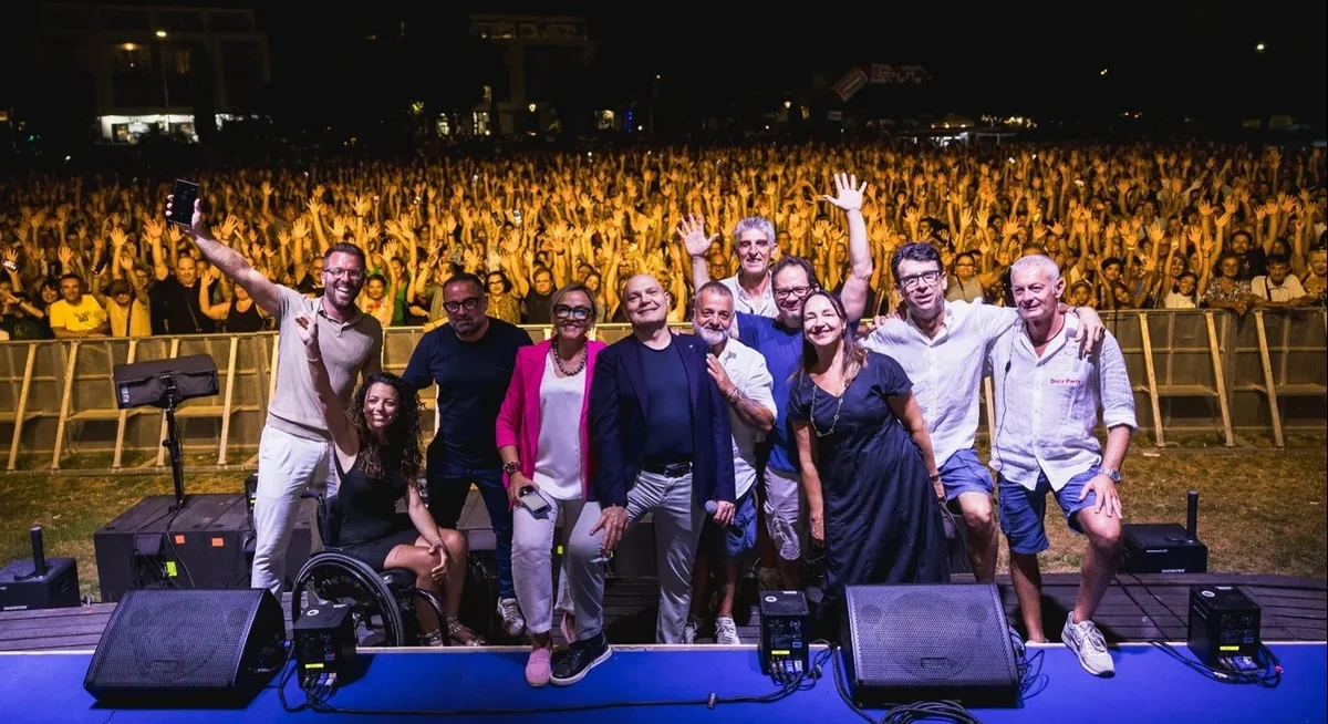 Den Harrow a Pineto il 16 agosto
