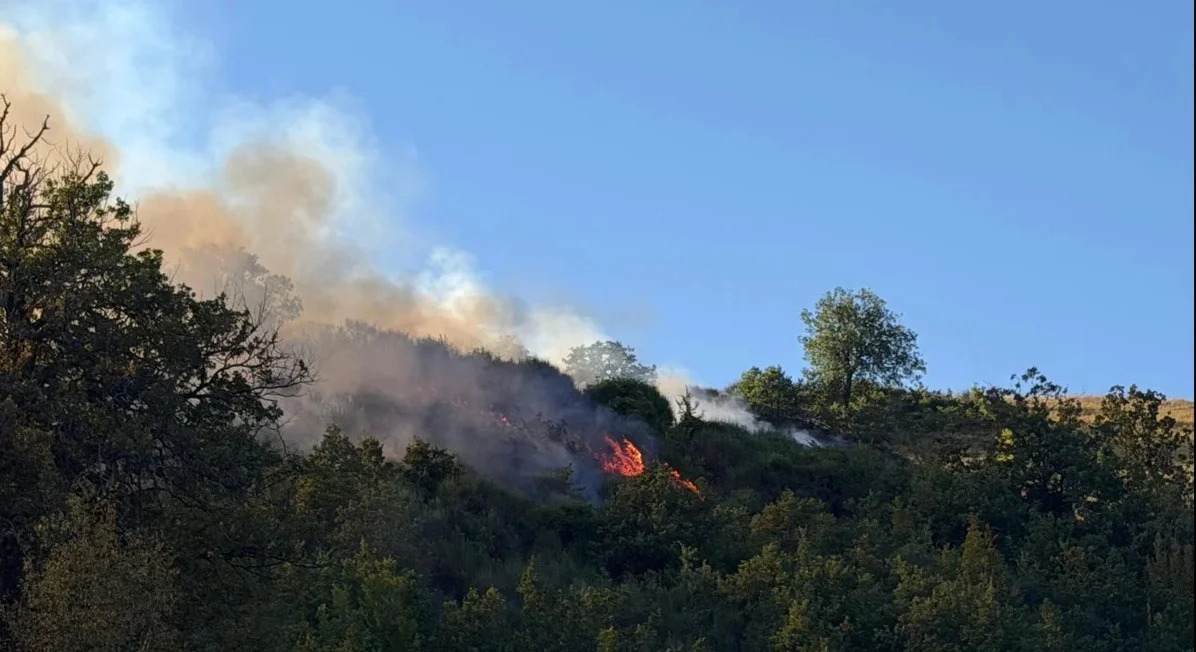 FOTO | Incendio in località Rupo a Teramo