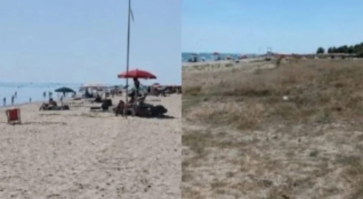 Lungomare Rodi a Giulianova ieri e oggi