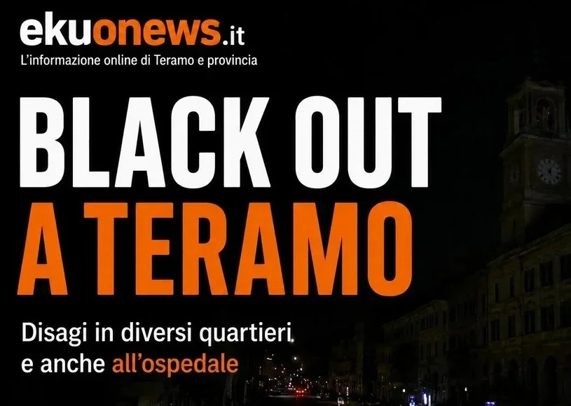Blackout, pretesa di rimborsi in bolletta dal sindaco di Teramo