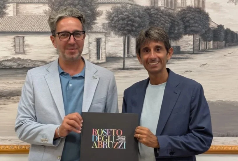 Giovanni Donzelli in visita al Comune di Roseto