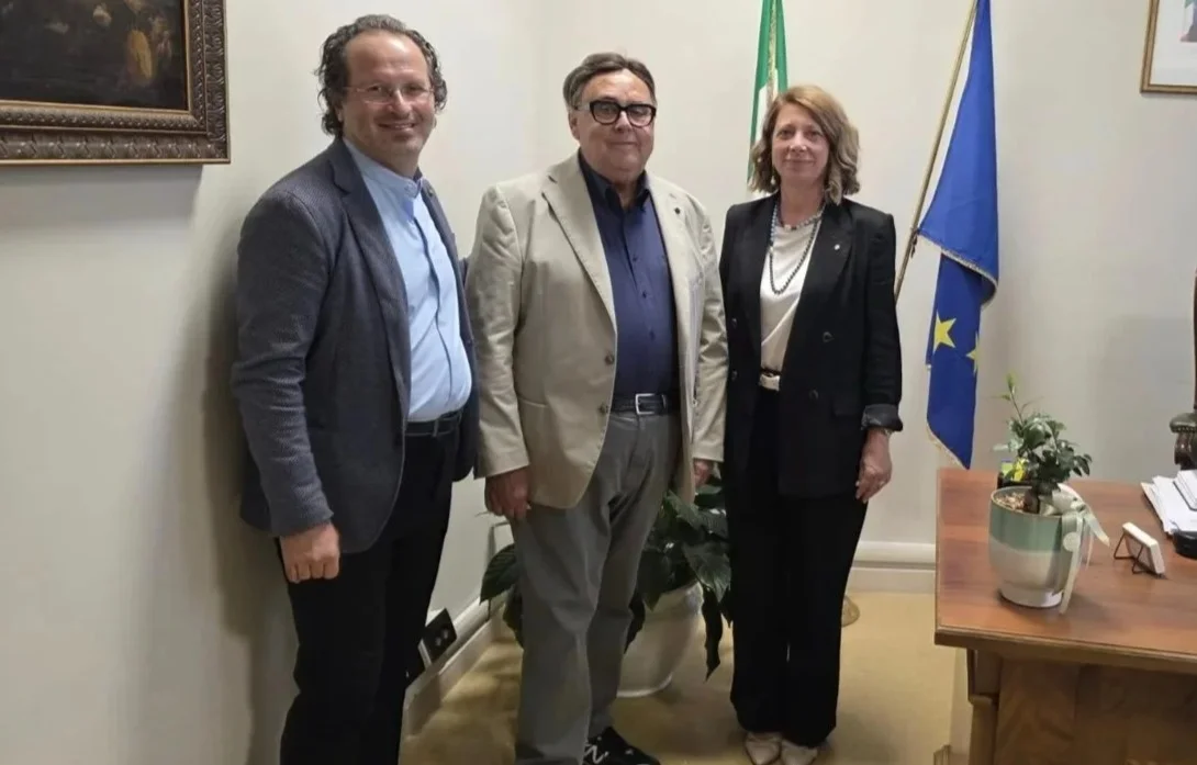 Teramo, il Braga rende omaggio al neo Prefetto Mariano