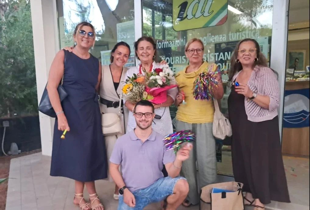 Giulianova, va in pensione la dipendente comunale Marilena Andreani