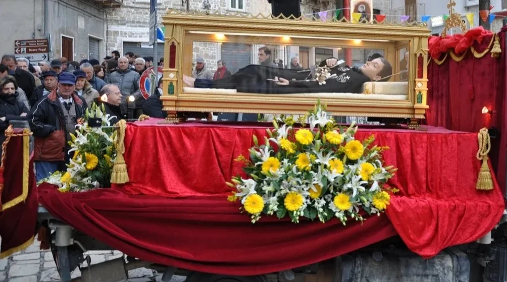 San Gabriele, pellegrinaggio dell'urna a Tottea dal 3 al 4 settembre