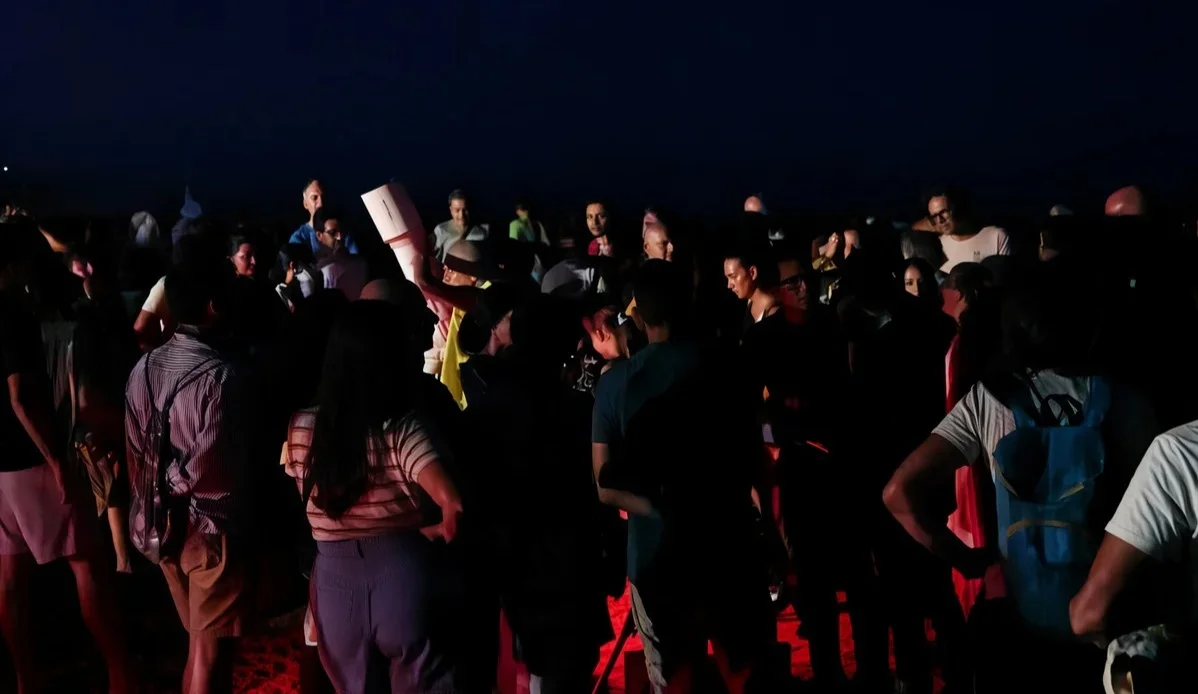 FOTO | Borsacchio, oltre 300 persone alla notturna con gli astrofili