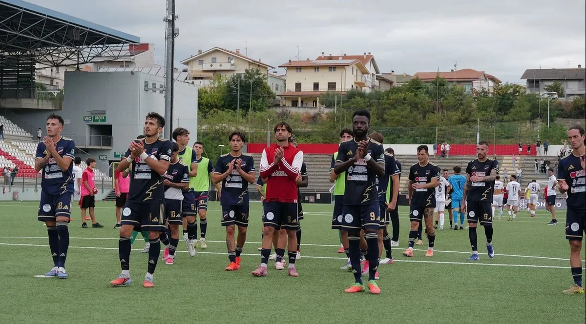Calcio D/F, Teramo: un po' di coraggio in più non guasterebbe
