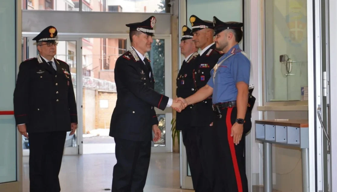 Visita del Comandante della Legione Carabinieri “Abruzzo e Molise” al Comando Provinciale di Teramo