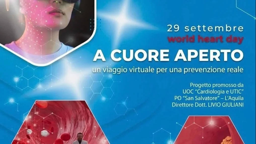 Sanità, prevenzione cardiovascolare a L'Aquila