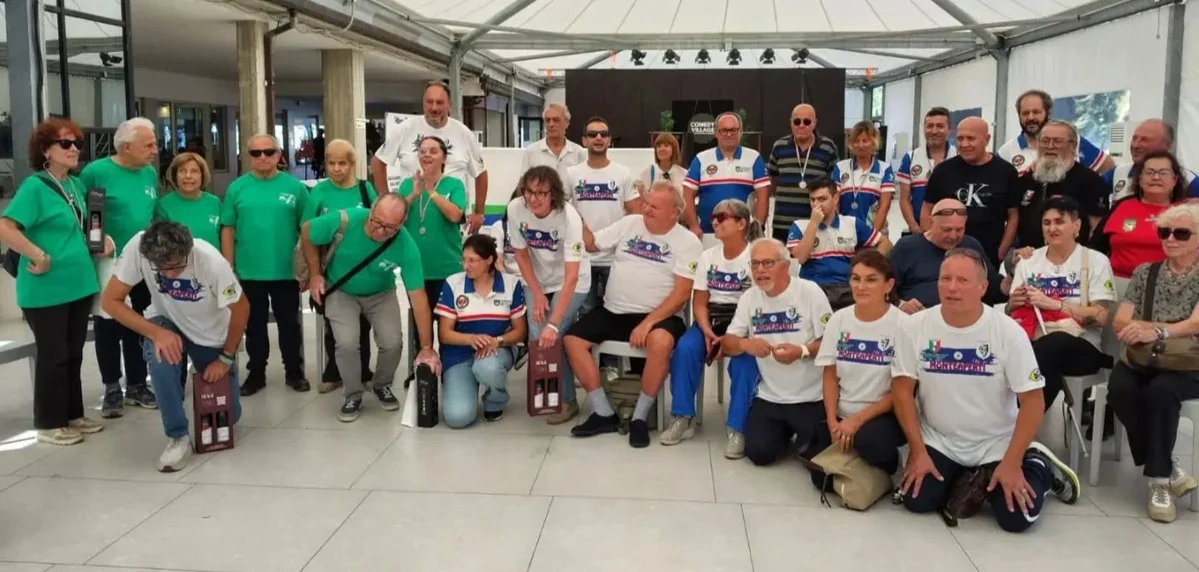 FOTO | L'Asd La Fionda Floriano scrive la storia e vince la prima prova del campionato italiano di Fionda e Balestra