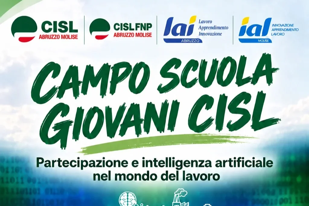 Cisl: a L'Aquila quattro giorni tra giovani, memoria e futuro del lavoro