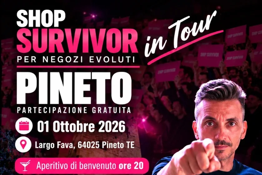 “Shop Survivor”, a Pineto una serata dedicata al commercio locale