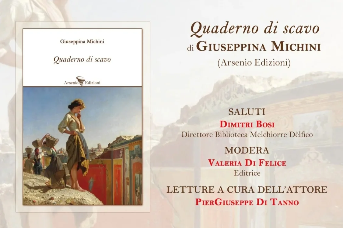 "Quaderno di scavo", a Teramo le poesia di Giuseppina Michini