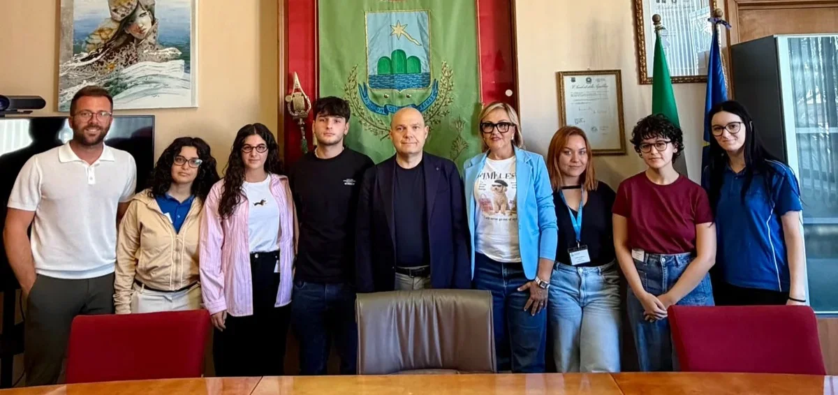 Pineto, Servizio Civile: il benvenuto dell’Amministrazione ai nuovi volontari