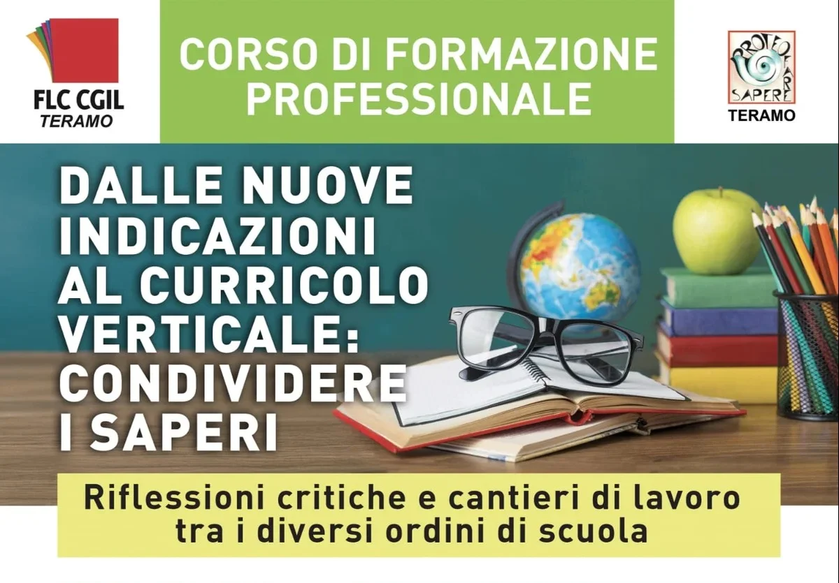 CGIL, a Teramo formazione professionale per i docenti della scuola