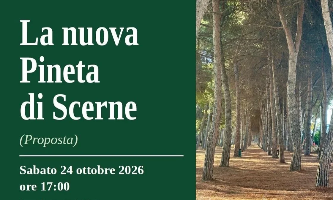 Una litoranea di piante autoctone da Scerne alla Pineta Catucci