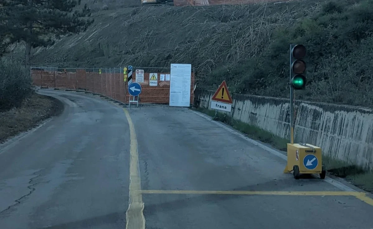 SP27, dissesto tra Santa Margherita e Casoli di Atri: partiti i lavori