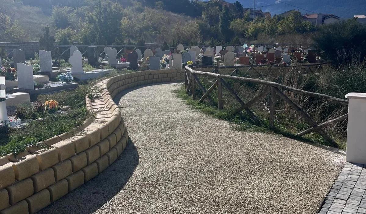 Cimitero Monumentale de L’Aquila, conclusi i lavori di riqualificazione