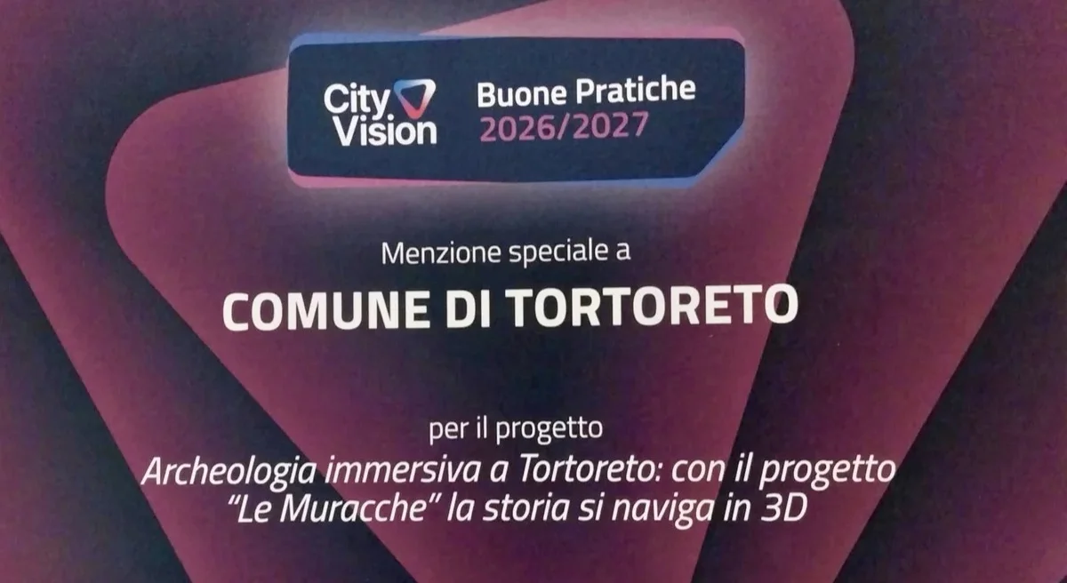 City Vision 2026, menzione speciale per Tortoreto