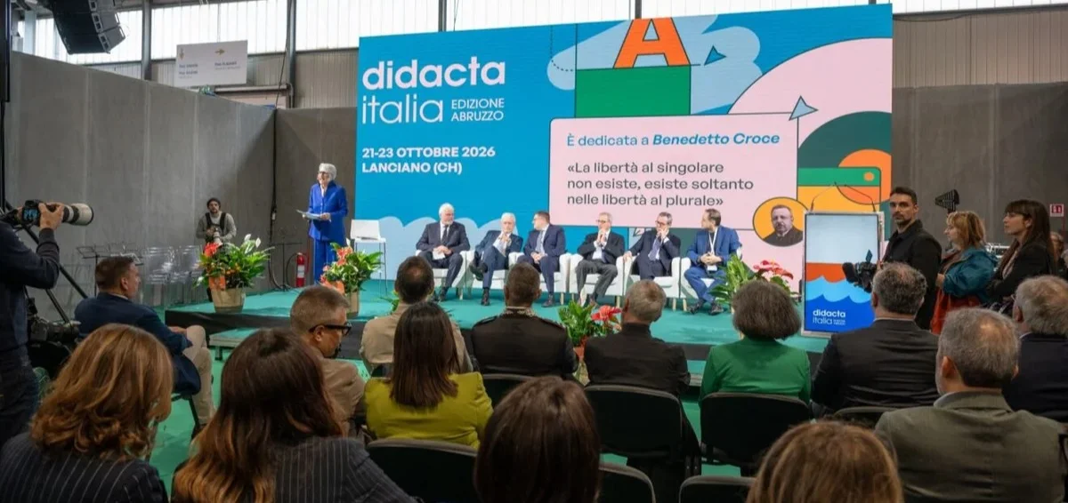 Didacta, si alza il sipario sull'edizione abruzzese dedicata a Benedetto Croce
