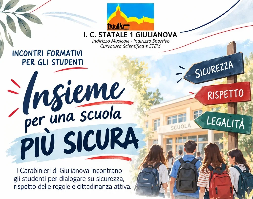 I.C. 1 di Giulianova, percorso di incontri con le istituzioni del territorio