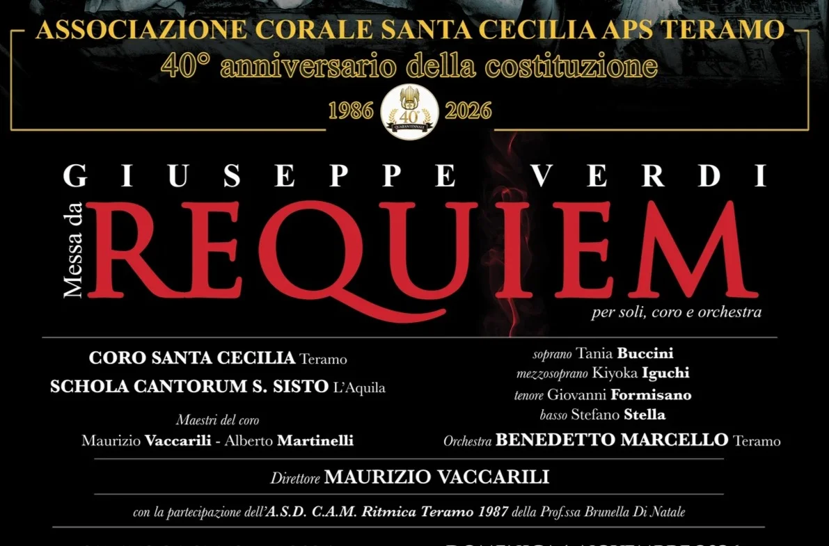 L'ass.ne Corale Santa Cecilia festeggia 40 anni