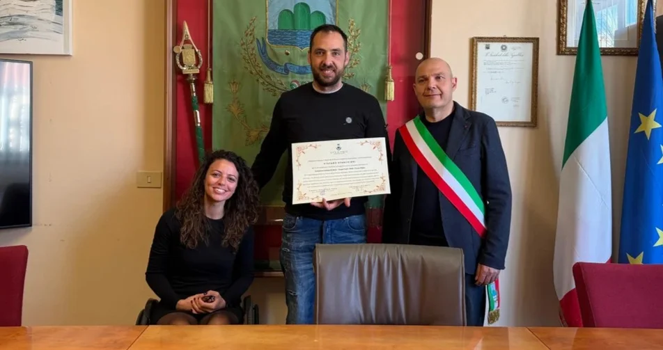 Enduro, il Comune di Pineto premia Stefano Stanchieri per la Coppa Italia