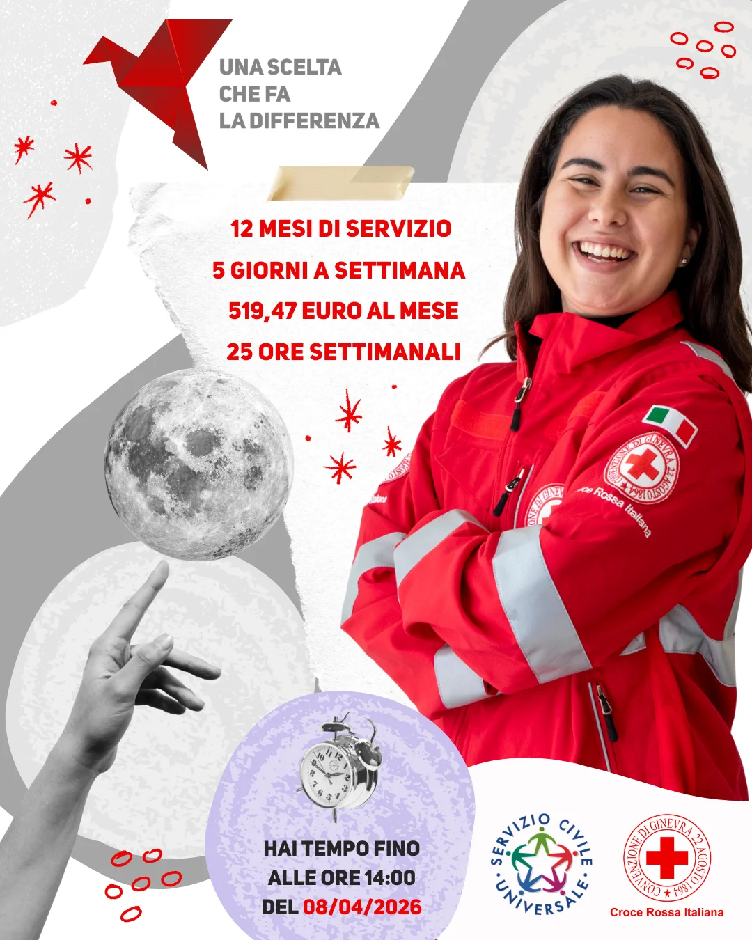 Servizio Civile Universale 2026, la Croce Rossa Italiana di Teramo chiama i giovani