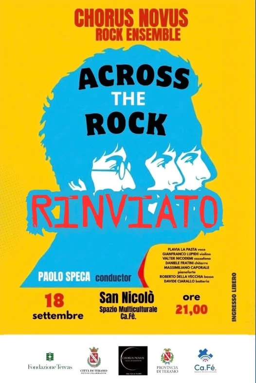 “Across the Rock” a San Nicolò a Tordino rinviato al 17 ottobre