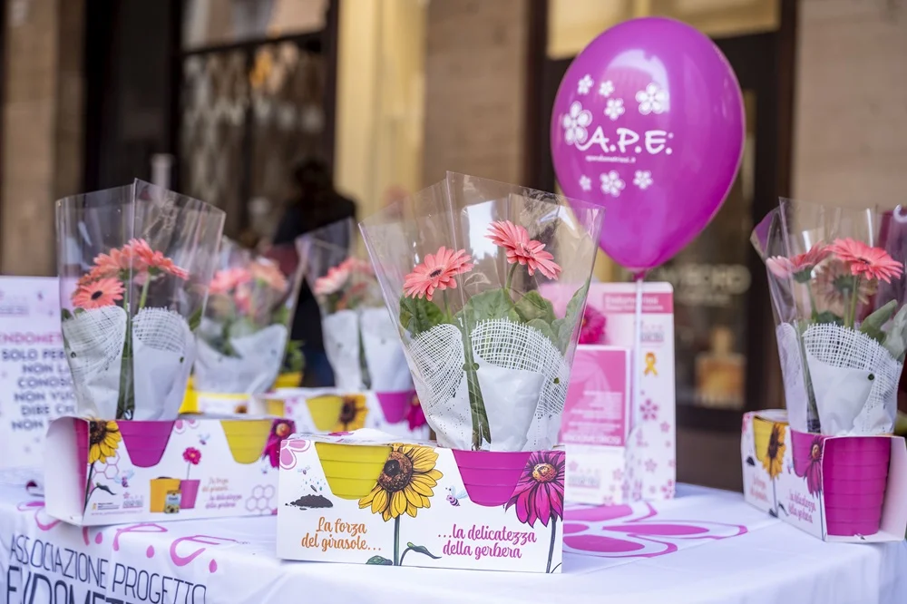 I Fiori della Consapevolezza, 40 piazze unite contro l'endometriosi