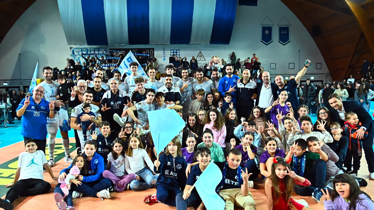 Volley A2, vittoria netta per l'ABBA Pineto: (3-0) alla Virtus Aversa