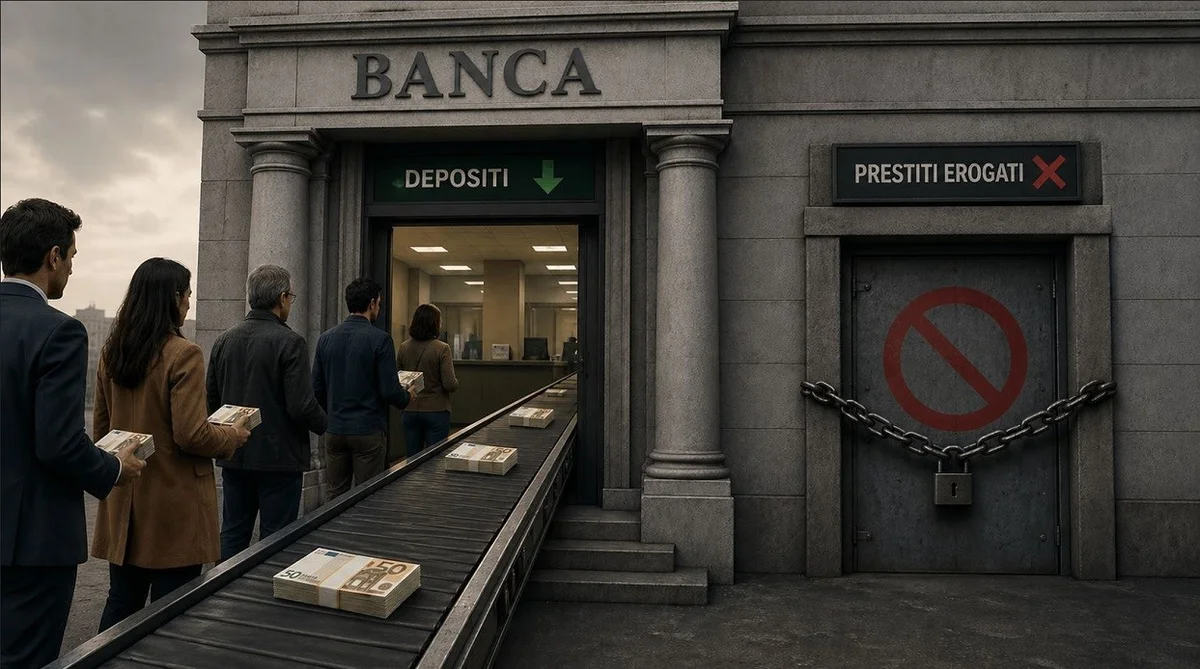 Desertificazione bancaria, l'intermediazione che non c'è