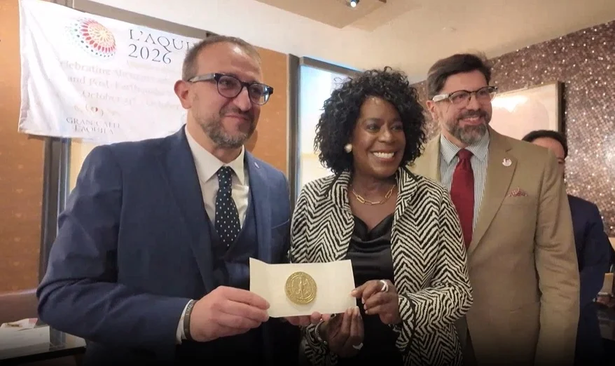 FOTO | Filadelfia e L'Aquila unite dalla cultura