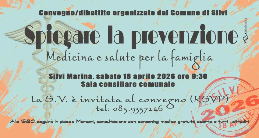 Prevenzione, convegno a Silvi per un approccio più accessibile