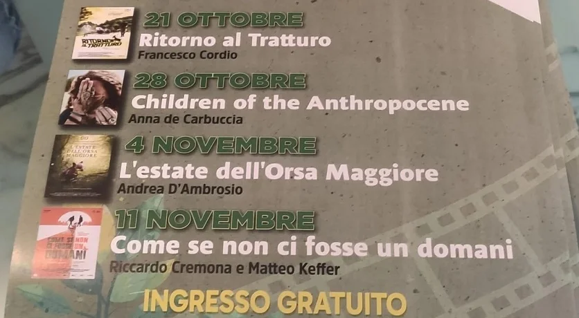 Con “Ritorno al tratturo” si apre la rassegna CinEco del WWF Teramo