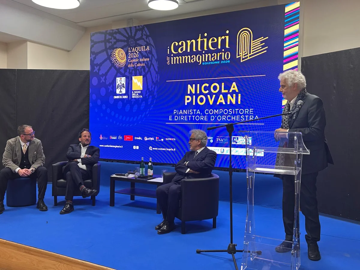 FOTO | L’Aquila 2026. Presentati I Cantieri dell’Immaginario nell’anno della cultura