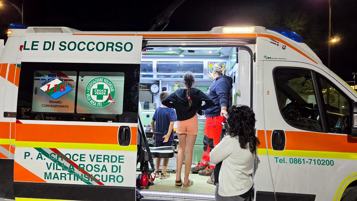 La Croce Verde di Villa Rosa incontra i cittadini