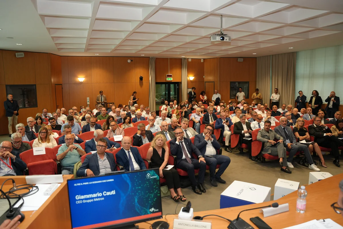 Oltre il Pnrr, grande partecipazione al convegno promosso dal gruppo Metron