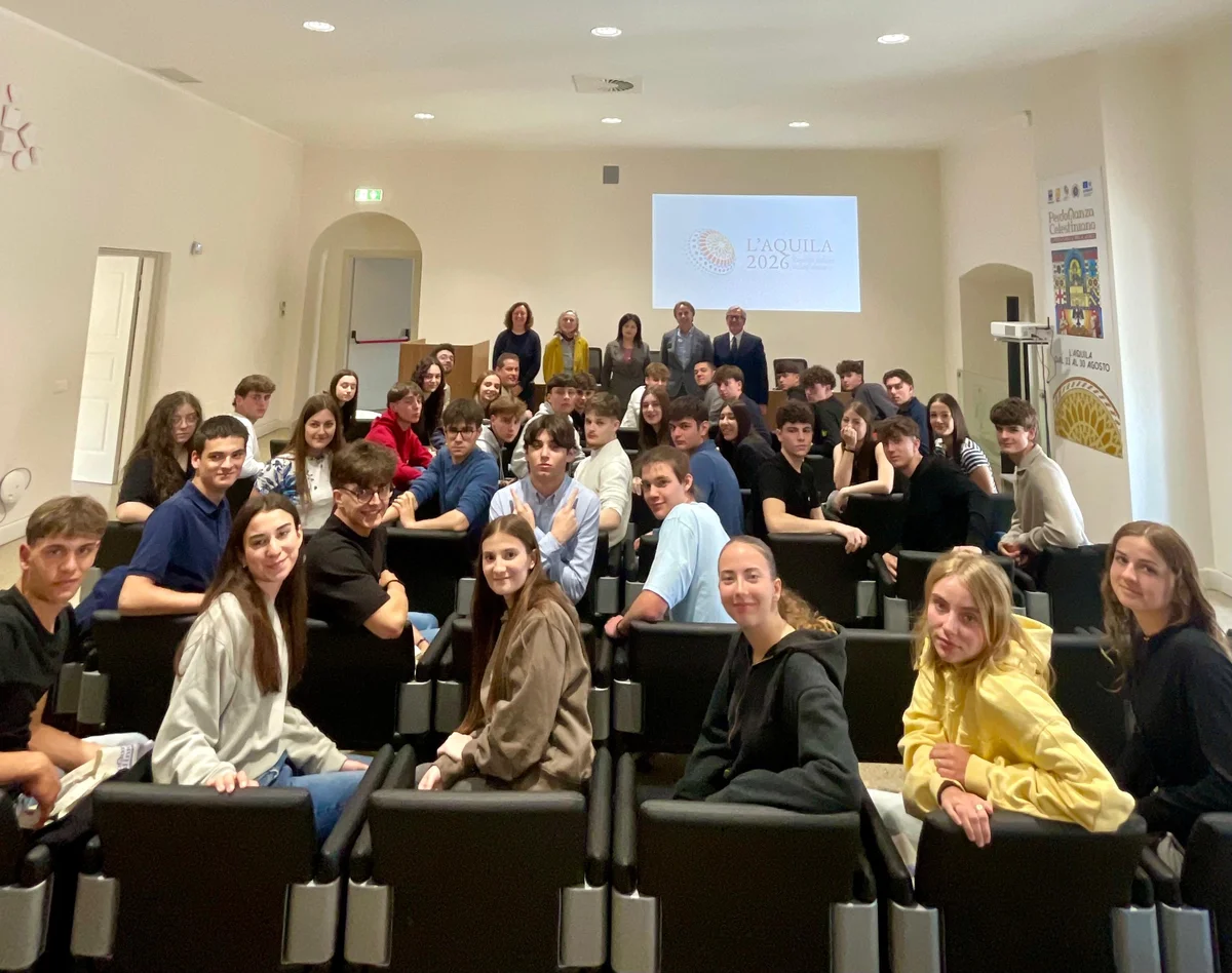 L'Aquila, le scuole protagoniste del progetto “Alla scoperta delle Capitali Italiane della Cultura”