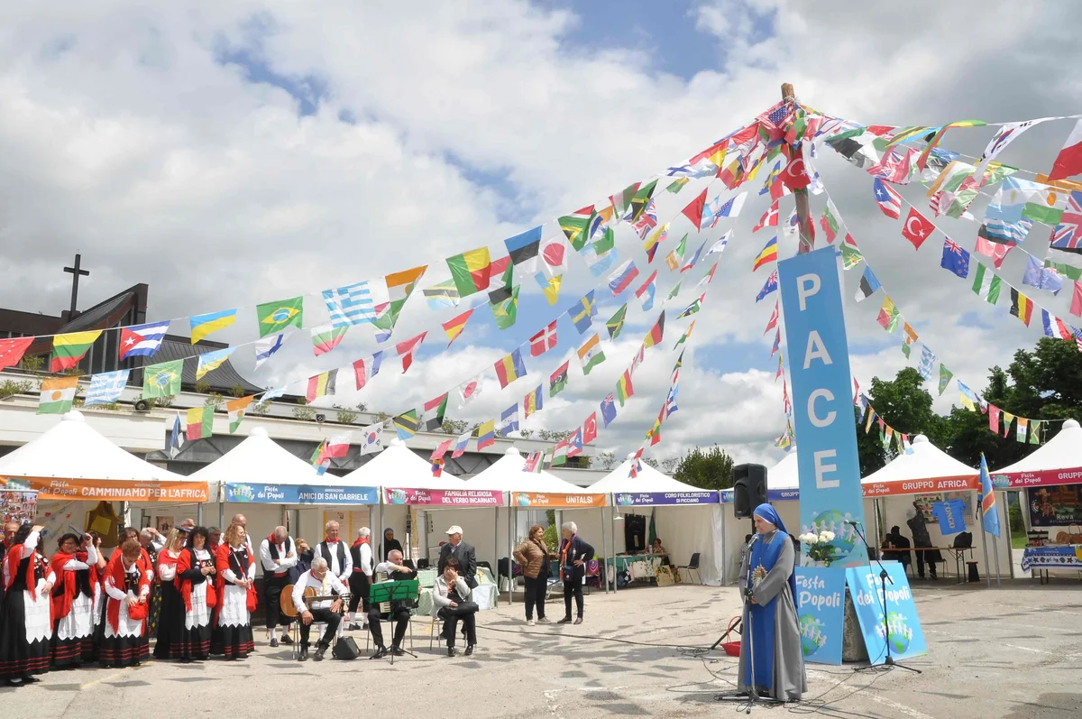 FOTO | Festa internazionale dei giovani al santuario di San Gabriele